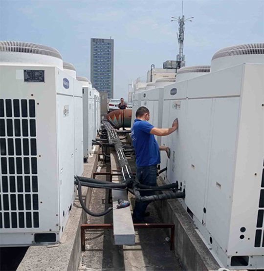 汨罗中央空调制热和不制冷系统维修方法